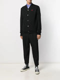 Comme Des Garçons Play Heart logo V-neck cardigan
