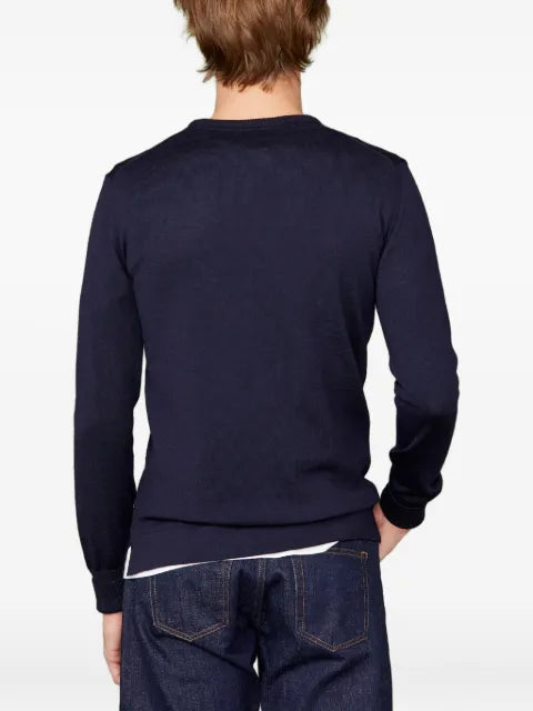 Officine Generale crew-neck long-sleeve sweater