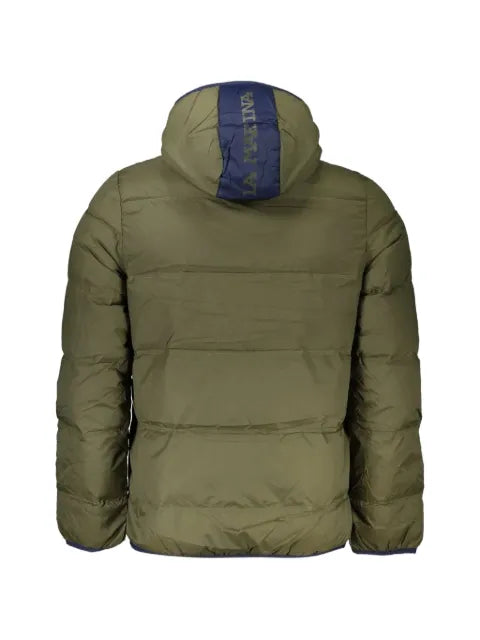 La Martina quilted hooded jacket