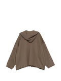 Rick Owens DRKSHDW raw-cut hooded hoodie
