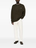 Polo Ralph Lauren logo-embroidered ribbed-knit sweater
