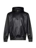 Comme des Garçons Homme Plus perforated-texture hoodie