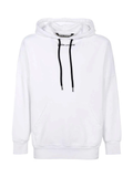 Palm Angels Classic Logo White Oversized Hoodie