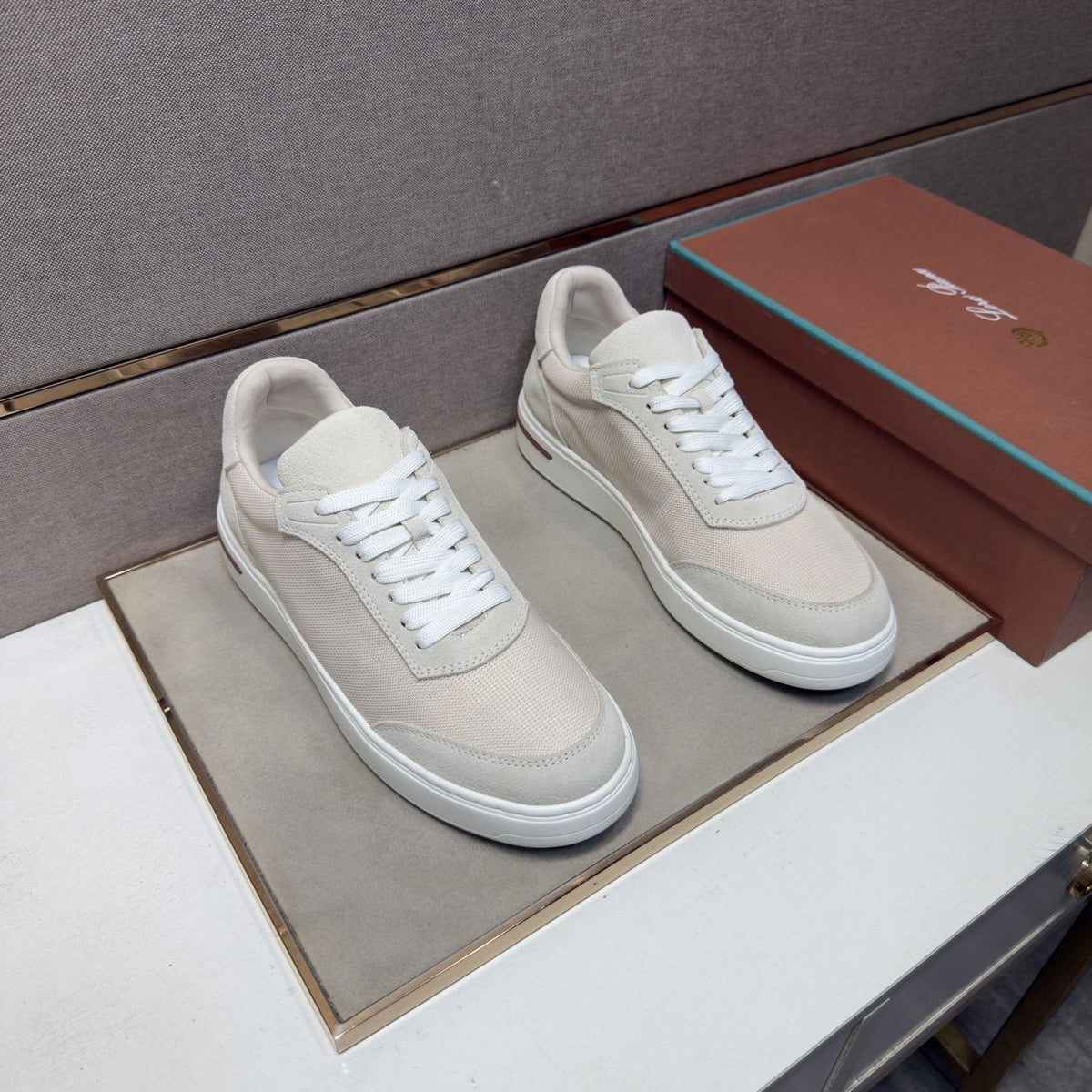 Men's Textured Panel Sneakers